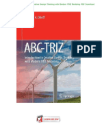 ABC TRIZ Introduction To Creative Design Thinking With Modern TRIZ Modeling PDF Download