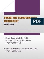 Change Management