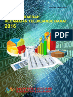 Statistik Daerah Kecamatan Telukjambe Barat 2016