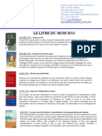 Catalogue LivredumoisList2013