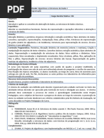 Algoritmos e Estruturas de Dados I PDF