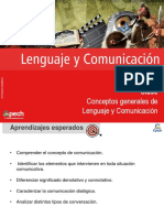 Clase 2 Conceptos Generales de Lenguaje y Comunicación