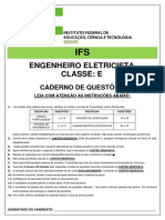 Prova - Engenheiro Eletricista