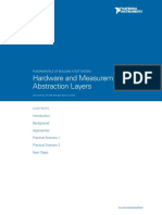 Hardware and Measurement Abstraction Layers