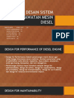 Desain Sistem Perawatan Mesin Diesel
