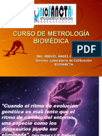 Curso de Metrologia Biomedica Biosancta