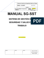 SG-SST-001 Sistema de Gestión de La Seguridad y Salud en El Trabajo