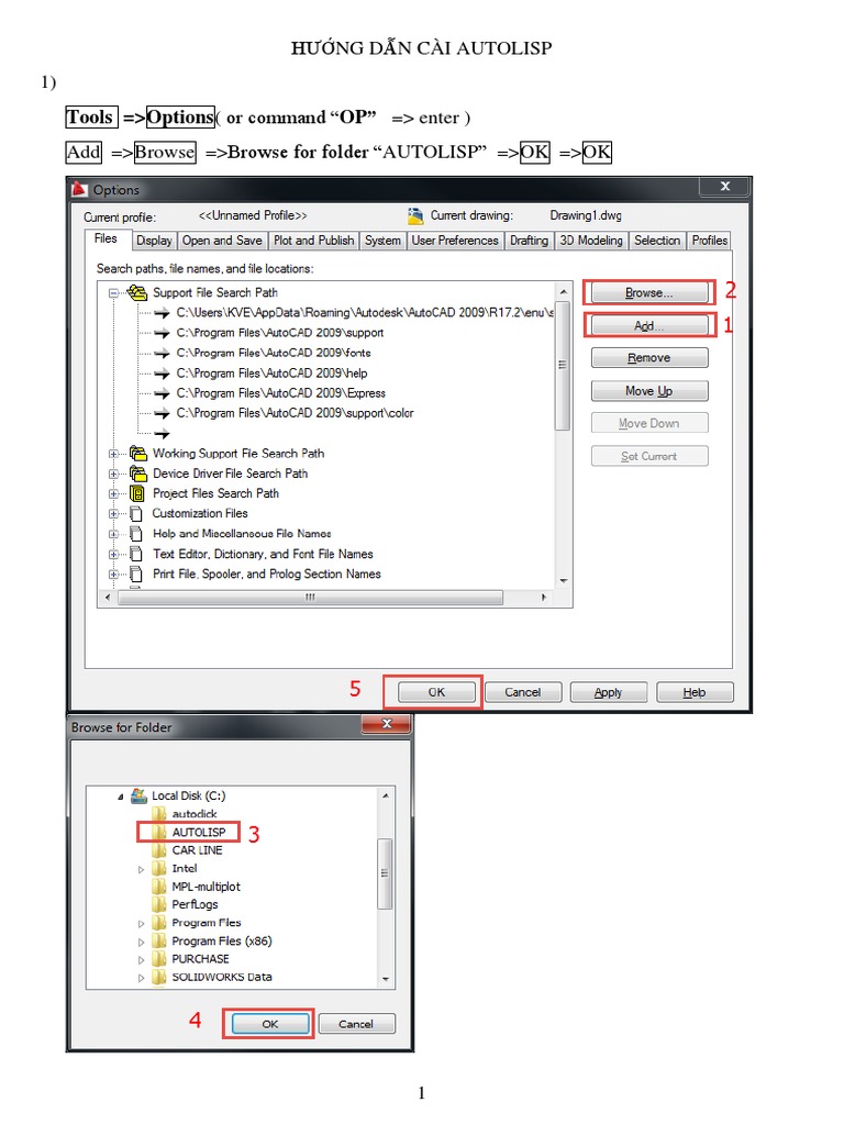 Autolisp Installation Guide | PDF | System Software | Business