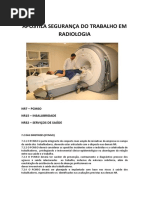 RADIOLOGIA - Segurança Do Trabalho