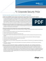 GoToMyPC Corporate Security FAQs