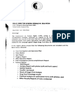 CHR Chair Chito Gascon's Letter To PNP Chief Ronald Dela Rosa