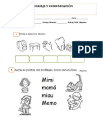 Prueba Consonante M