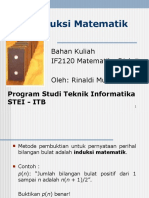 SD05 Induksi Matematik