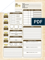 Pugmire Interactive Character Sheet