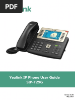 Yealink SIP-T29G User Guide V81 90
