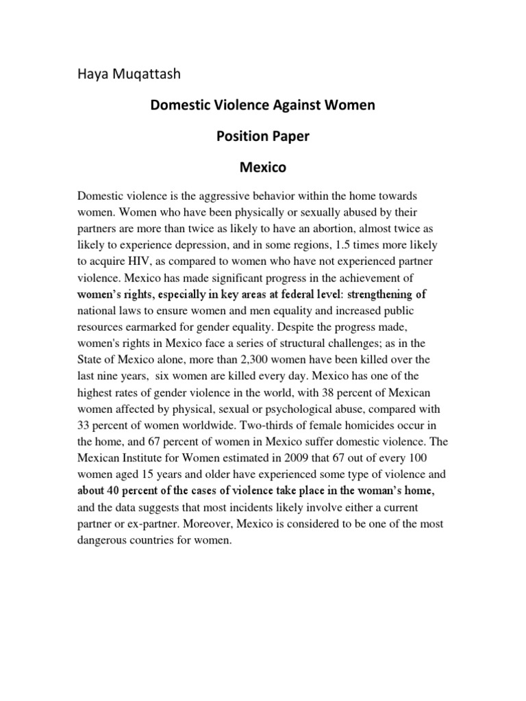Domestic Violence Against Women | PDF | Woman | Domestic Violence