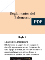 Reglamentos Del Baloncesto