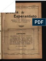 Brazila Esperantisto, Oktobro-Decembro 1922