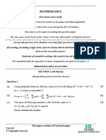 Icse 2016 Mathematics Class10 PDF