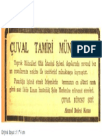 Cumhuriyet Gazetesi-14.07.1943-Ahmet Bedevi Kuran