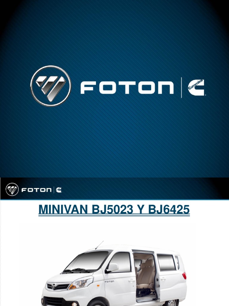 Minivan Foton Asientos Precio 2022 informacionpublica.svet.gob.gt