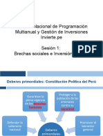 Sesión 1 - Brechas e Inversión Pública