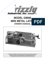 Grizzly Lathe g8688 - M