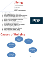 Signs and Causes of Bullying