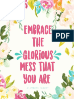 Embrace the mess print