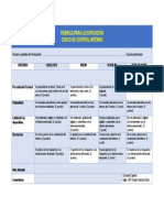 Instrumento de Evaluación