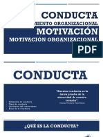 Conducta de Motivación