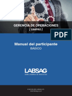 Gerencia de Operaciones Manual Del Participante Basico