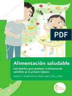  Alimentación saludable