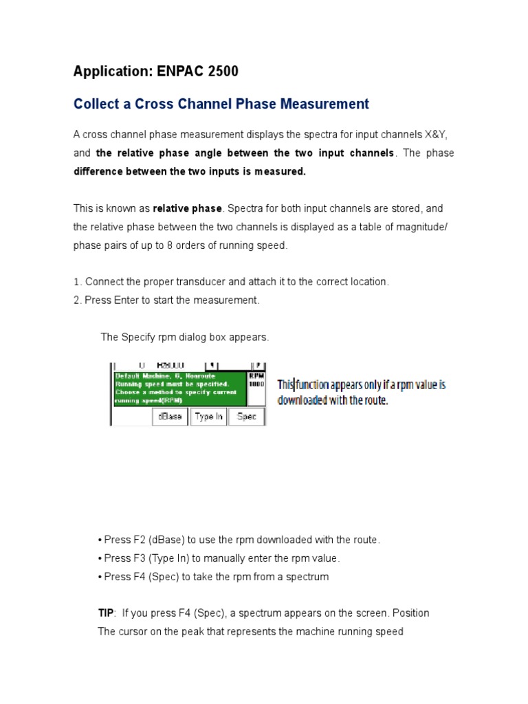 Cross Channel Phase Measurement Guide | PDF | Software | Computing