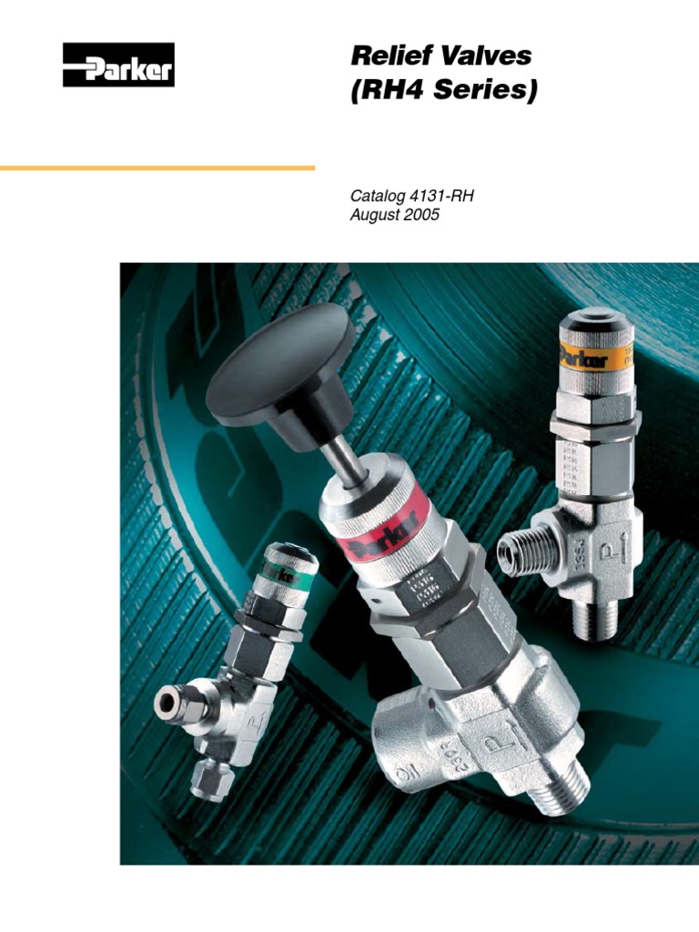 PARKER PSV'S - 4131-RH4Series PDF | PDF | Valve | Stainless Steel
