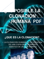 Es Posible La Clonacion Humana Foro 9-2