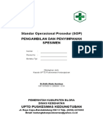 8.1.2.1 Sop Pengambilan Dan Penyimpanan Spesimen