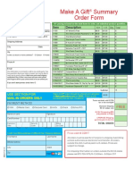 Make a Gift Order Form and Product Price Sheet 6.16.16