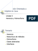 Programación Orientada A Objetos en Java: Unidad 3 Herencia y Polimorfismo