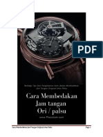 Cara Membedakan Jam Tangan Original Atau Palsu