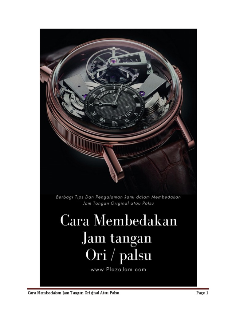 Perbedaan Jam Swiss Army Ori Dan Kw Berbagai Perbedaan