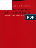 Por Una Ética Sin Teología, Habermas - Juan A. Estrada PDF