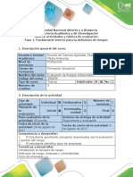 Guía de Actividades y Rúbrica de Evaluación - Fase 1 - Fundamento Teórico Para Definición de Riesgos (1)
