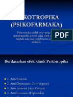 PSIKOTROPIKA (PSIKOFARMAKA)