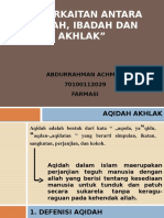 Aqidah Akhlak