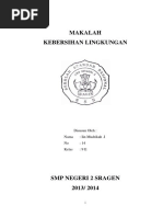 Download MAKALAH kebersihan lingkungan by hary gravity SN357830647 doc pdf