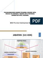 Pembinaan Karier Pns Era Asn