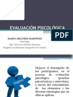 Evaluación Psicológica