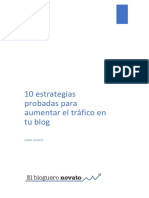 10 Estrategias Probadas para Aumentar El Tráfico en Tu Blog