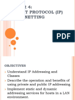 Chapter 4 - IP - Subnetting (UOK 2017)